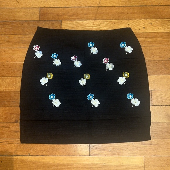 HD in Paris for Anthropologie Floral Skirt, size 2 - Picture 9 of 10
